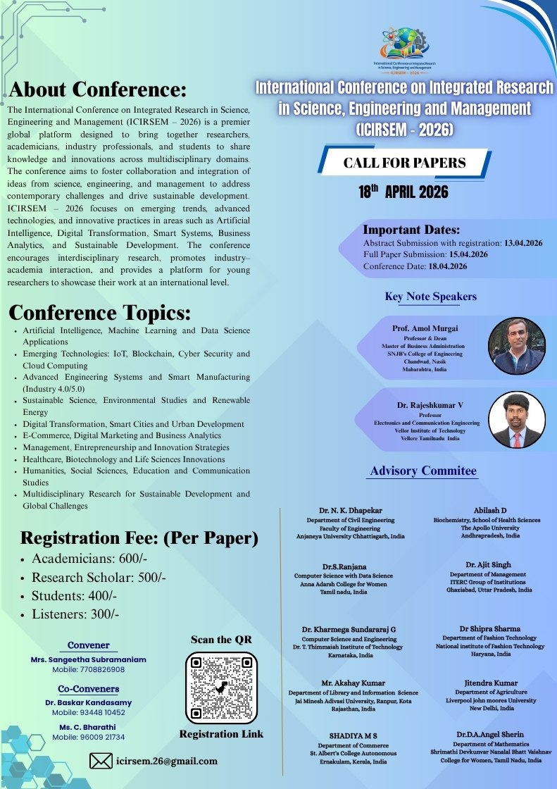 Conference Brochure