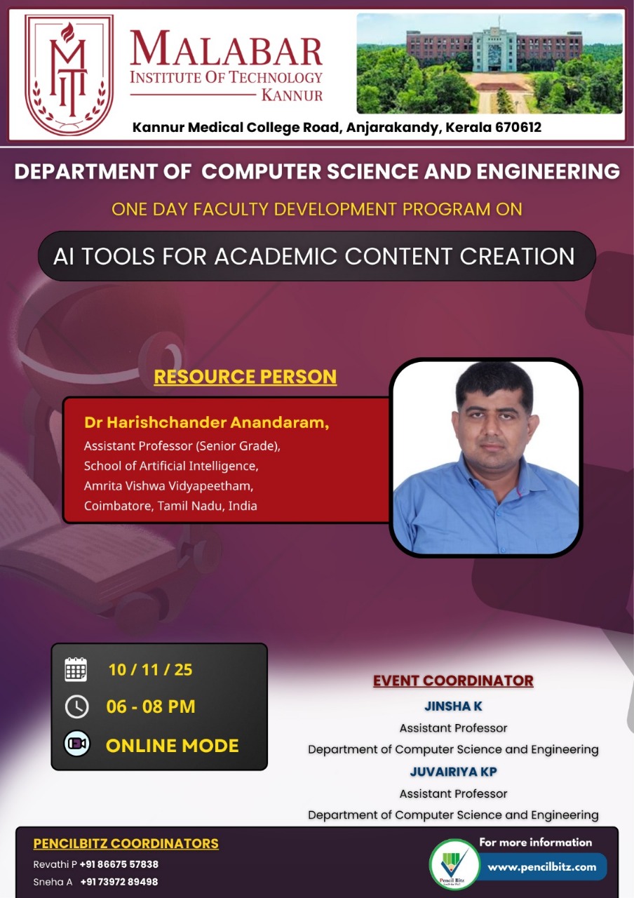  Malabar Institute of Technology (MIT) 