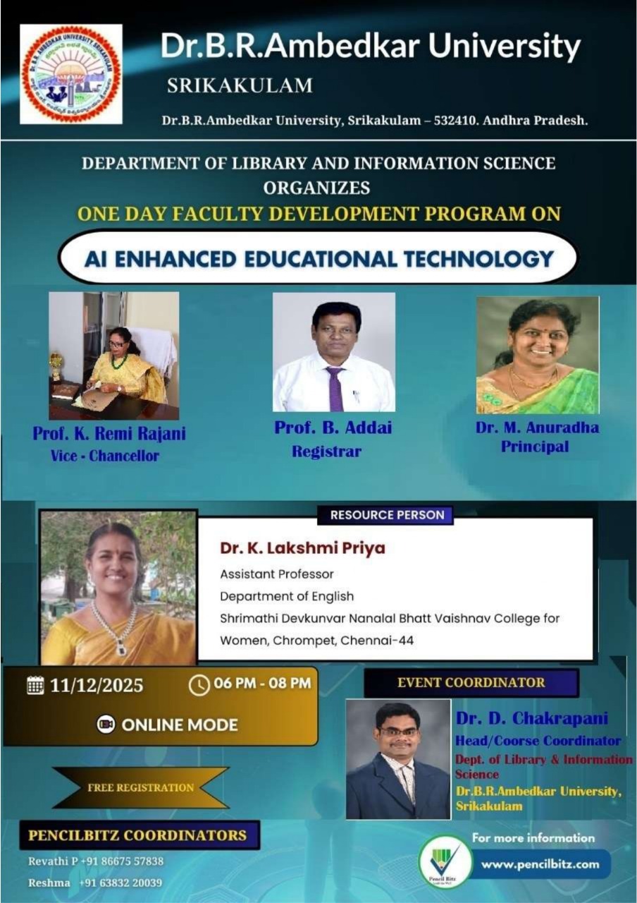 Dr.B.R.Ambedkar University 