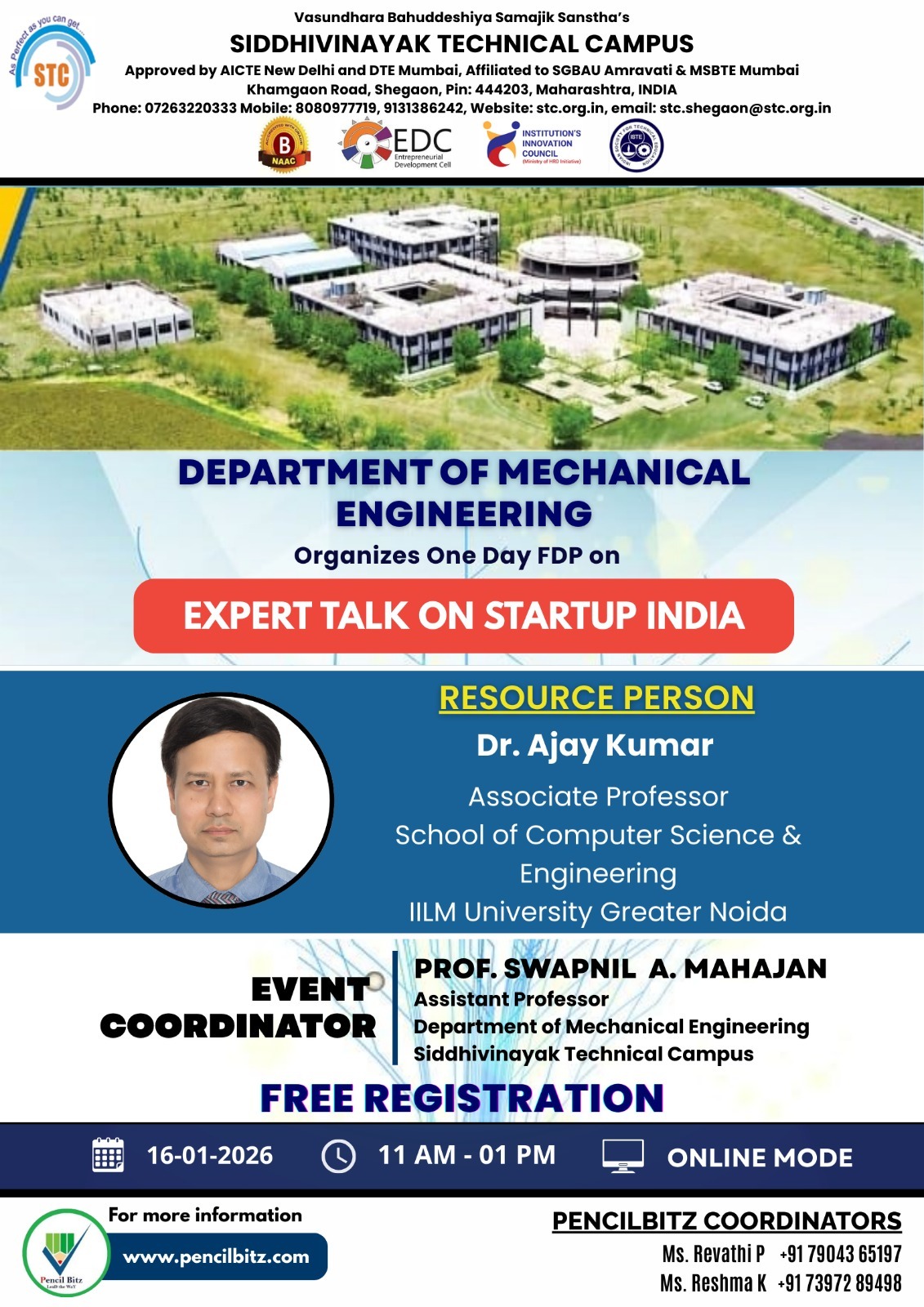  Siddhivinayak College of Engineering 