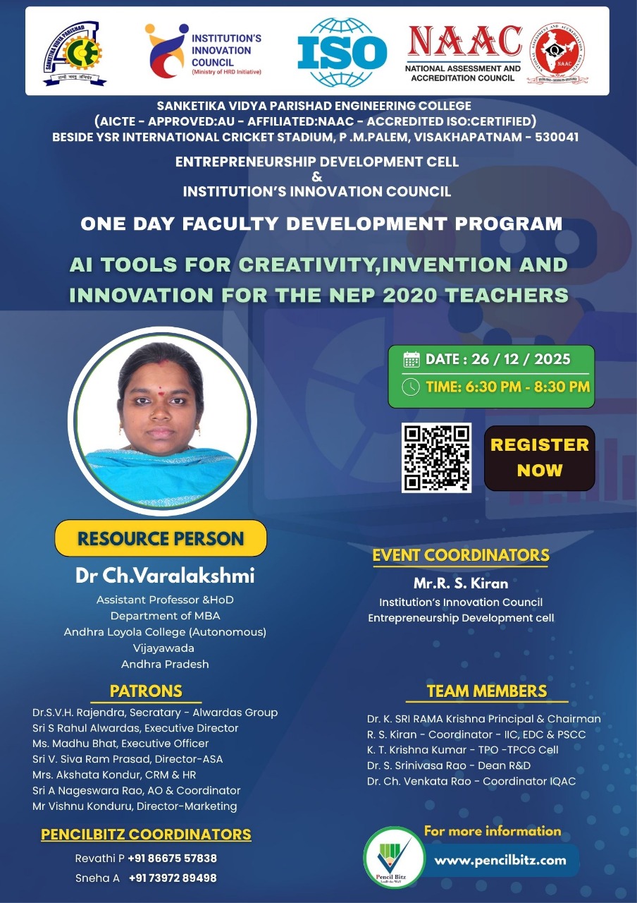 Sanketika Vidya Parishad Engineering College 