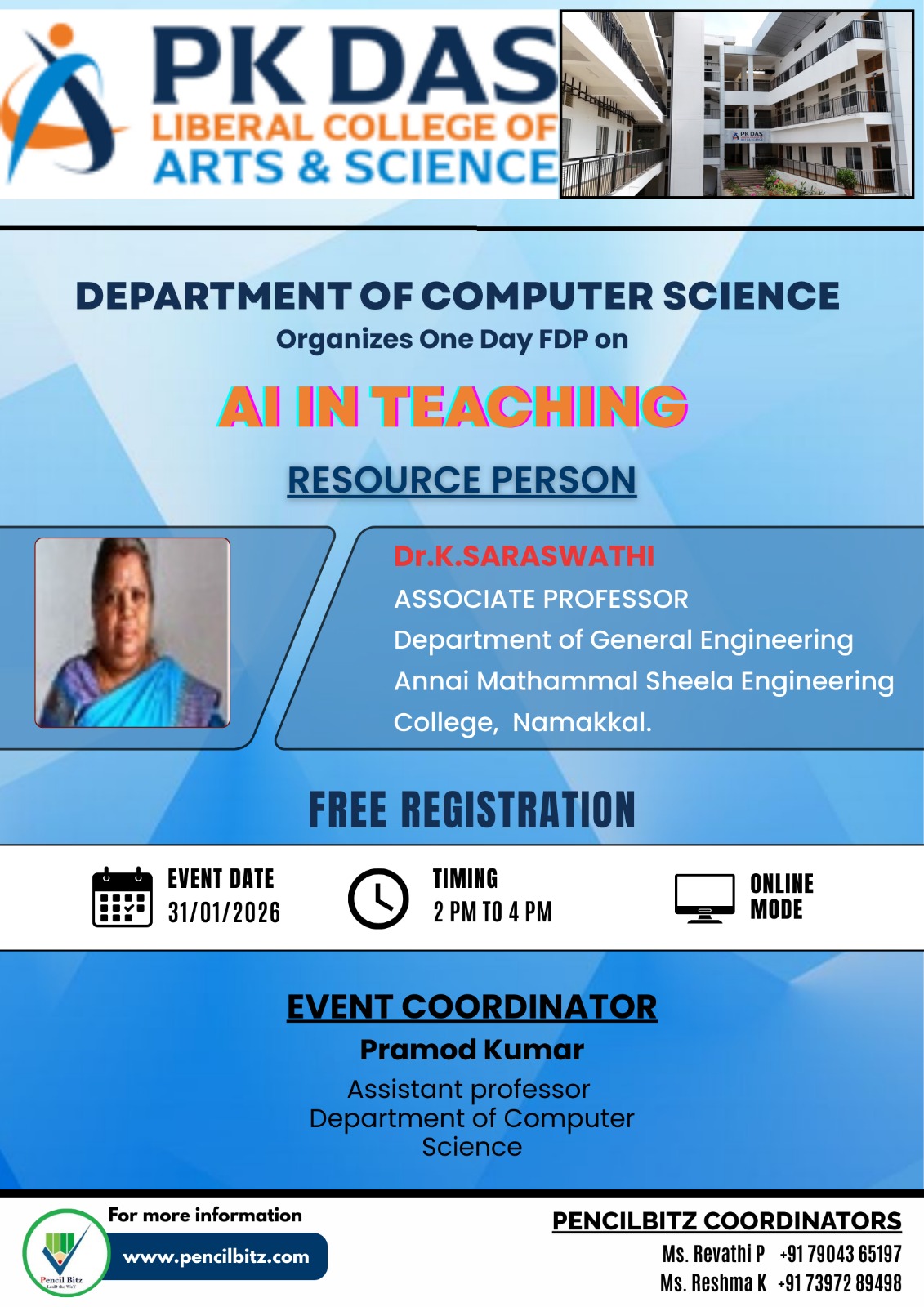 PK Das Liberal College of Arts & Science 