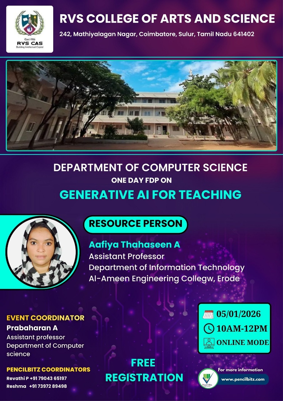  RVS College of Arts and Science 