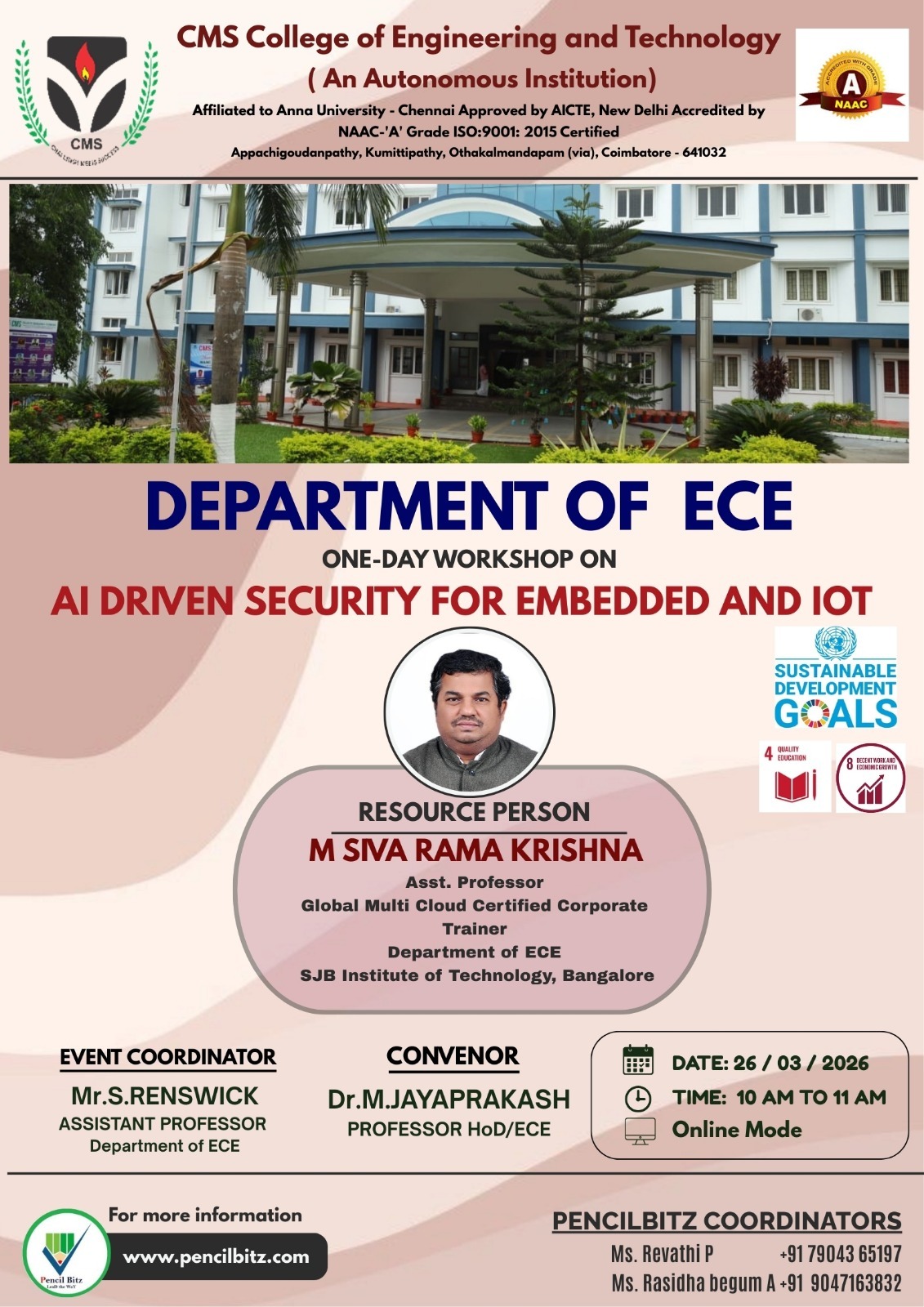 College Event Brochure