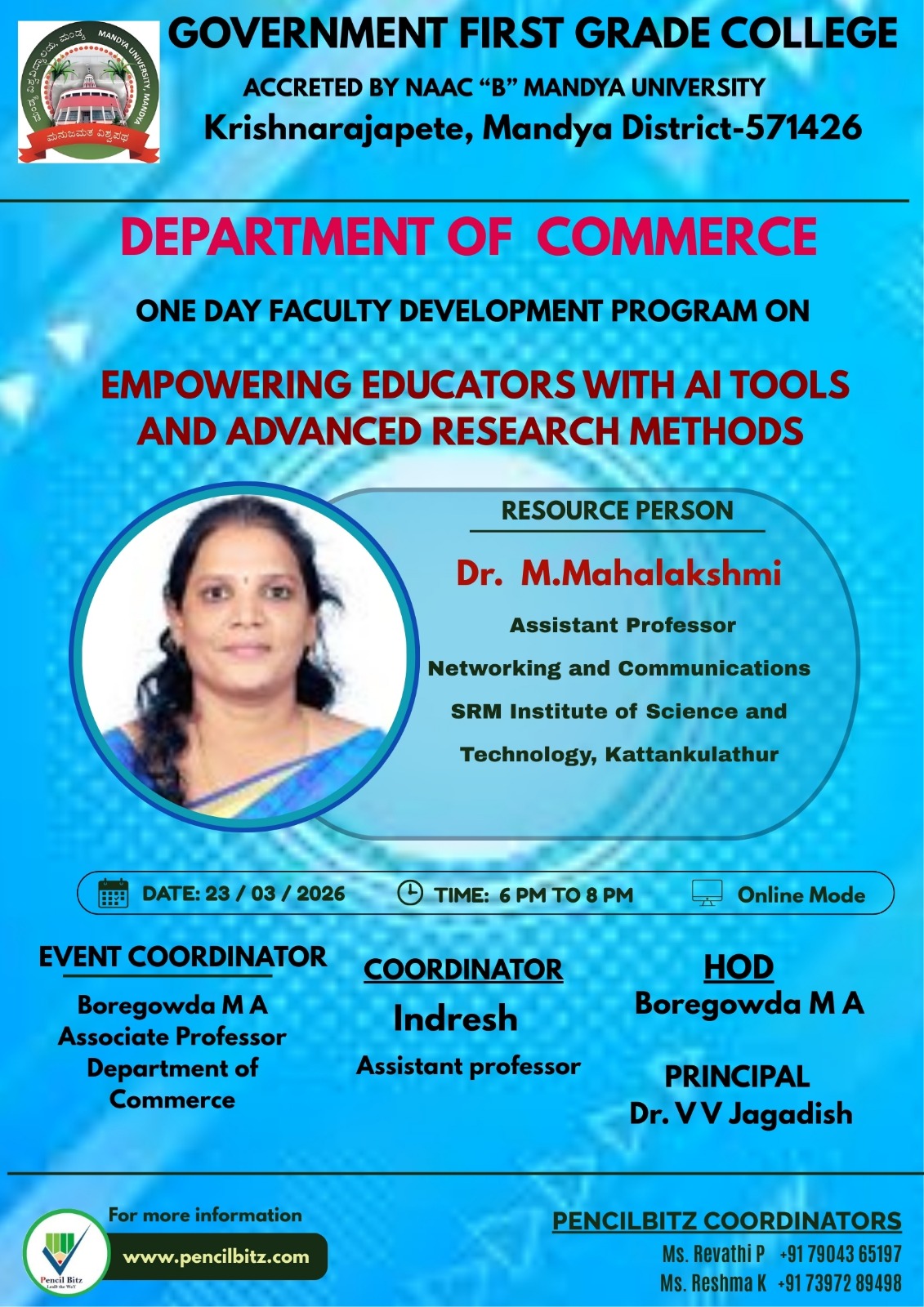 College Event Brochure