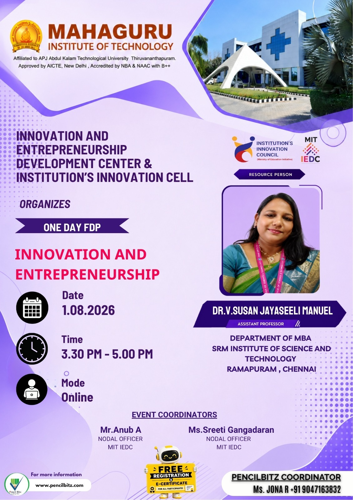 College Event Brochure