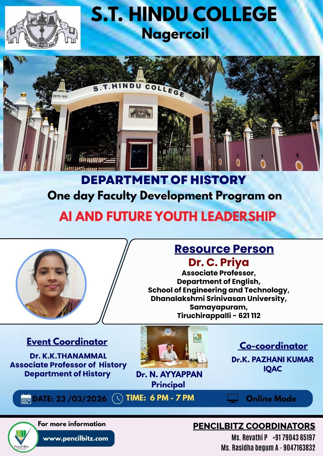 College Event Brochure