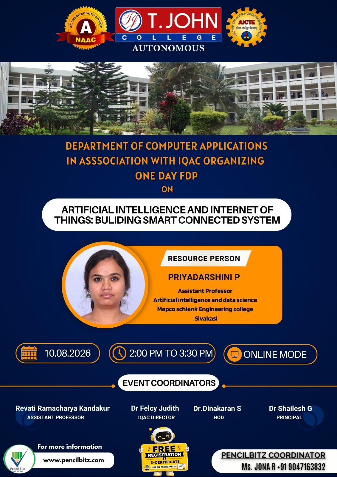College Event Brochure